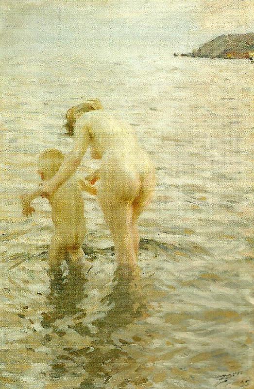 Anders Zorn mor och barn